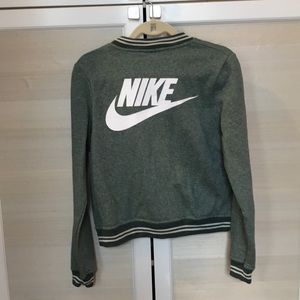 NIKE zip up bomber jacker style sweatshirt NWOT